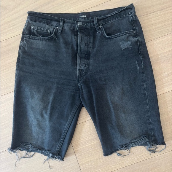 GRLFRND Pants - GRLFRND jean shorts black